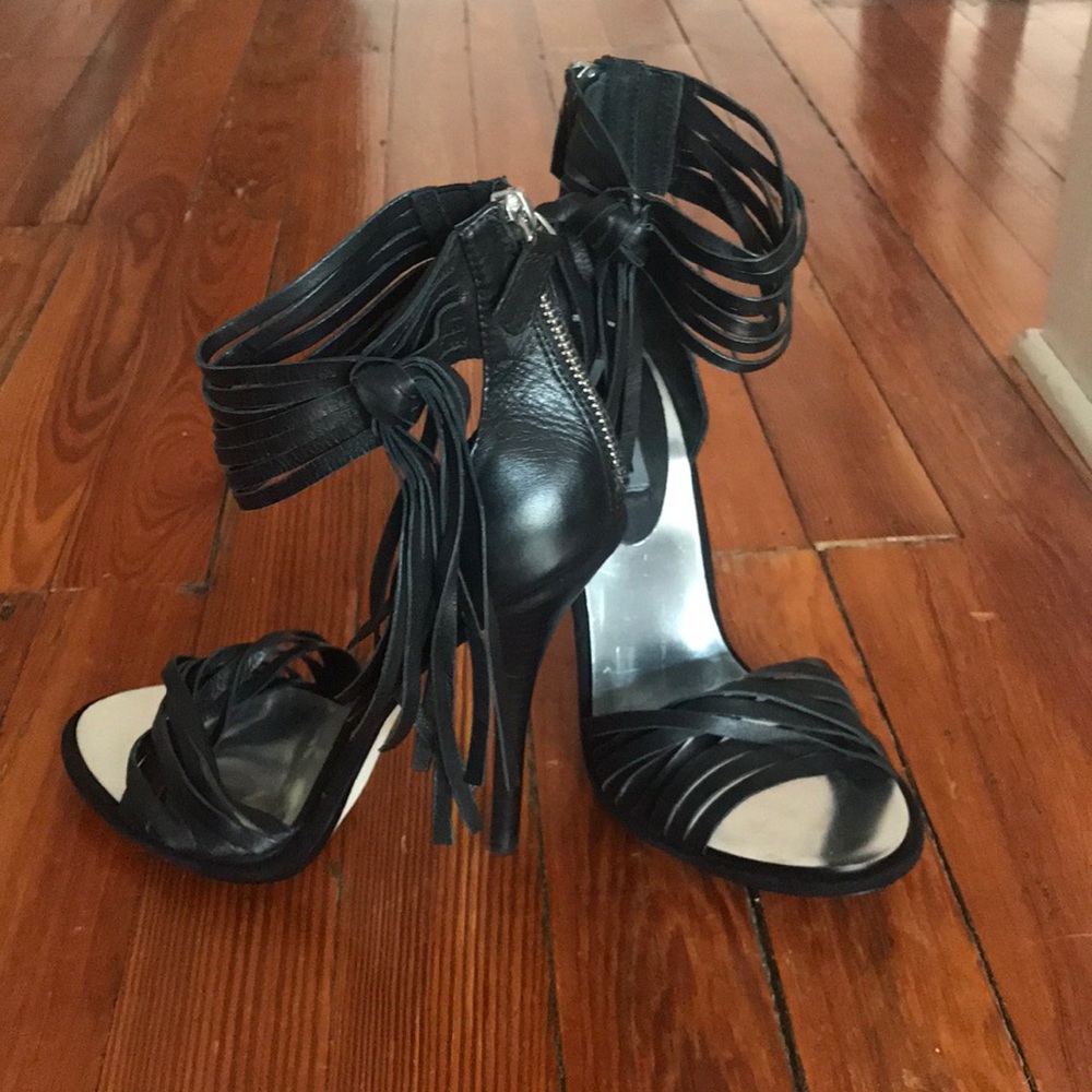 Mia leather heels